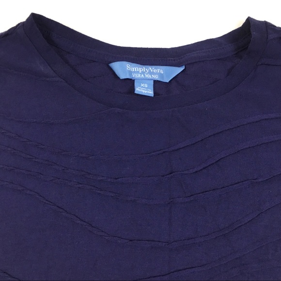 VERA WANG Textured T-Shirt - Picture 5 of 8